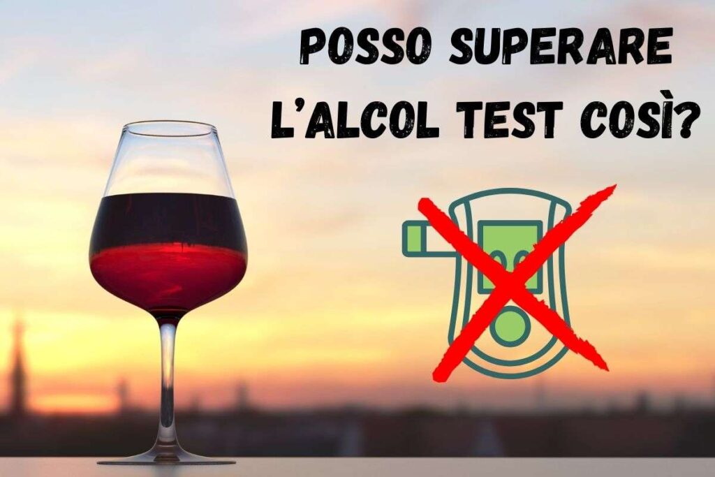 Come superare l'alcol test