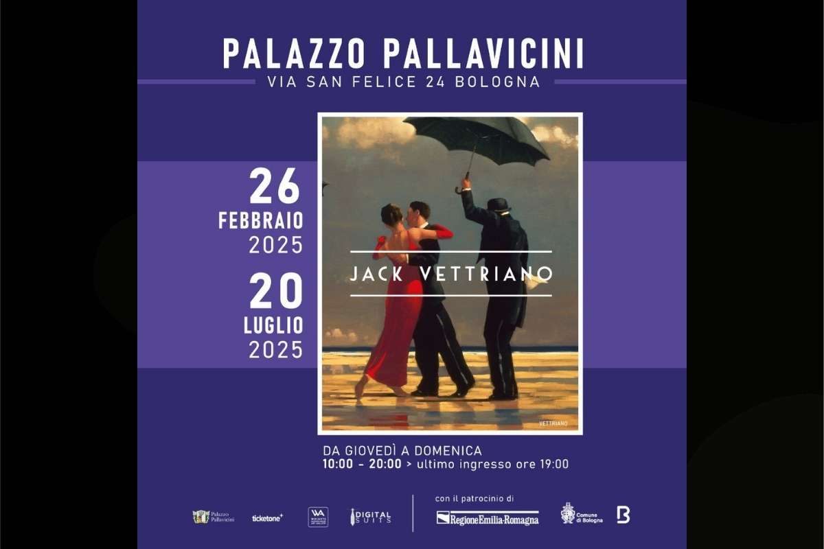 Le opere di Jack Vettriano esposte a Palazzo Pallavicini. Jack Vettriano: la sua arte in mostra per la prima volta in Italia. Bologna celebra Jack Vettriano con un’esposizione esclusiva.