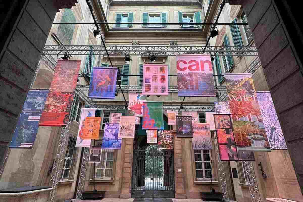 Il cortile di Palazzo Zani ospita l’arte degli studenti dell’Accademia. Mostra grafica a Palazzo Zani: uno sguardo sul territorio. Bonifica Renana e Accademia di Belle Arti insieme per l’ambiente. 