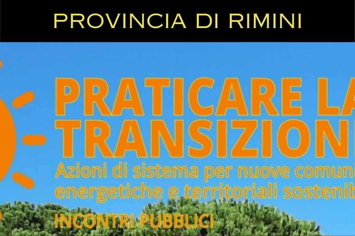 Iniziativa per comunità energetiche sostenibili. Il ciclo di incontri per il cambiamento climatico.