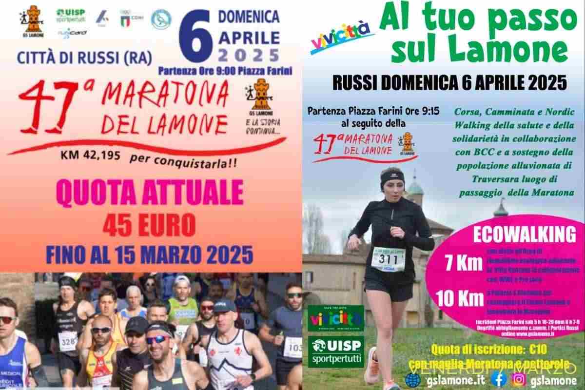 La Maratona del Lamone torna con la 47esima edizione.Un weekend di sport e divertimento con la Maratona del Lamone. La Maratona del Lamone: l'unica grande corsa organizzata da volontari.