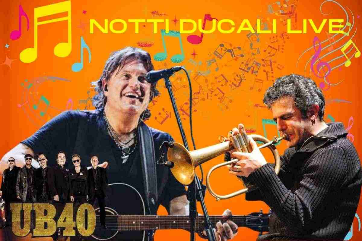 Modena, torna "Notti Ducali Live" con musica e grandi artisti. Musica sotto le stelle a Modena con "Notti Ducali Live". Jazz, canzone d'autore e reggae: il programma di "Notti Ducali Live".