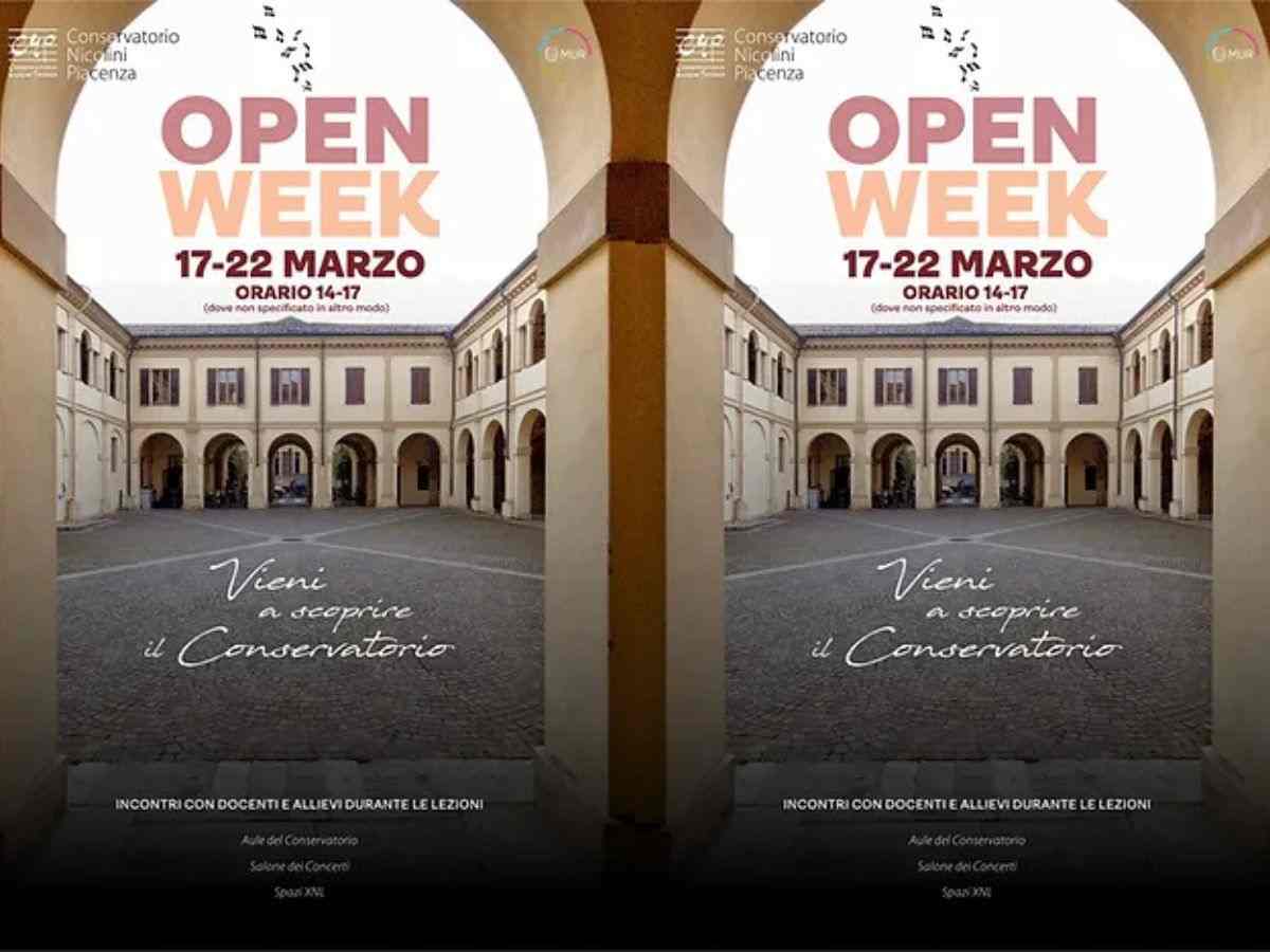 Open Week al Conservatorio Nicolini: un viaggio nella formazione musicale. Scopri il Conservatorio Nicolini: lezioni aperte e incontri dal 17 al 22 marzo. Il Conservatorio Nicolini si svela: un’intera settimana di lezioni aperte. 